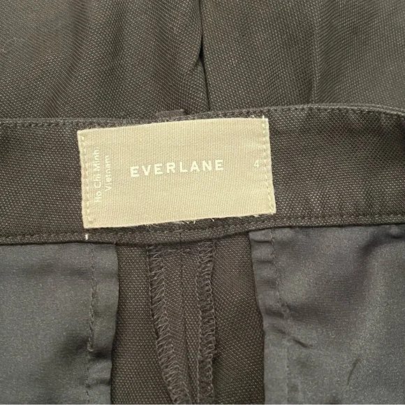 Everlane black high rise pleated shorts, 4 - Picture 3 of 4